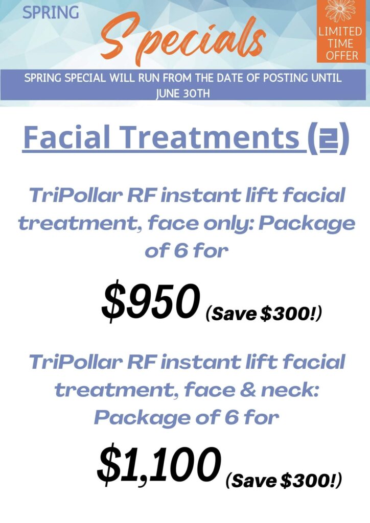 Facial Treatment Promotion 2